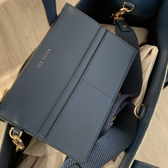 💝💝💝 Ted Baker London Grey Canvas Grace Large Tote Bag 💝💝💝 - Picture 11 of 11